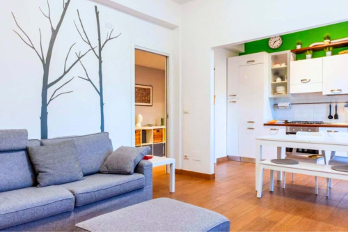Nice two-room apartment in the De Angeli area