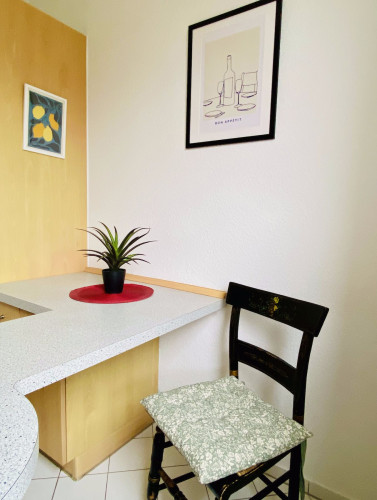 Bright 2-bedroom apartment in quiet location near university hospital and science campus