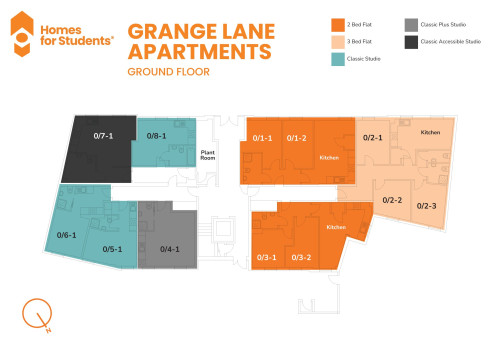 Grange Lane Apartments - Floorplans