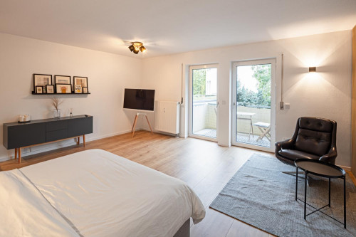 Studio Apartment, modern, high-quality, with balcony in the centre of Dresden (Germany) - Gallery - 16