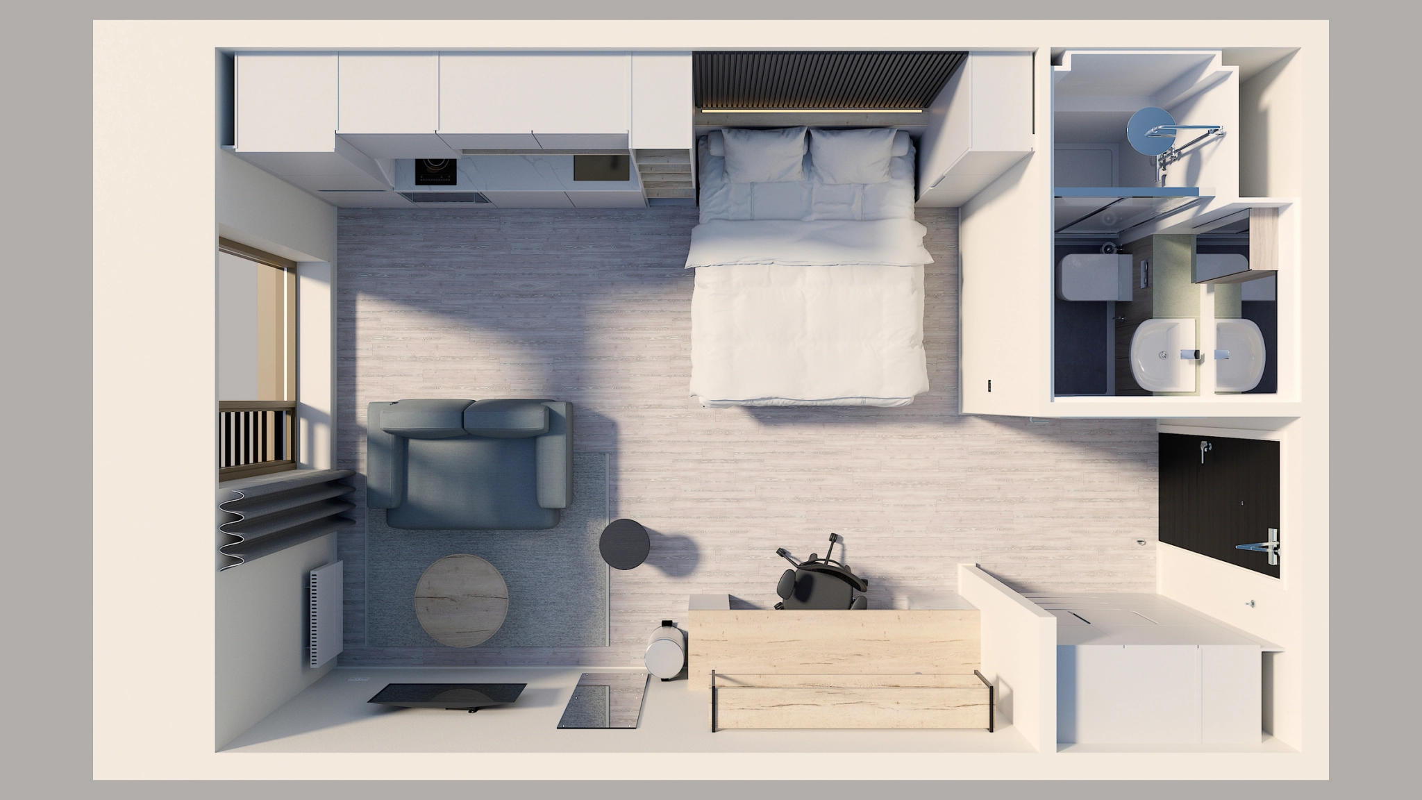 Leazes Park Student Accommodation - Gallery - 33