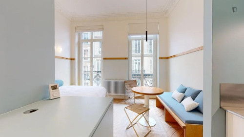 Comfy studio near Pigalle metro station