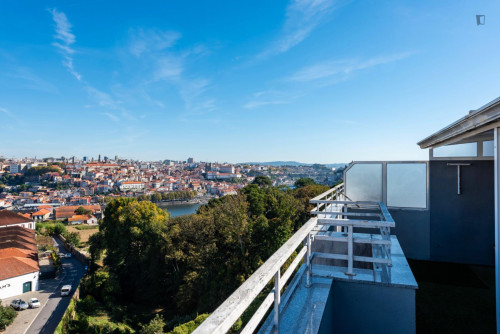 Bright 1 bedroom apartment near Vila Nova de Gaia train station