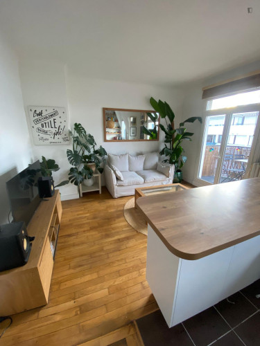 Charming 1-bedroom flat in Asnières-sur-Seine