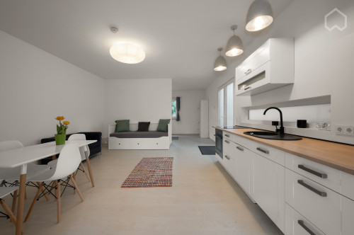 Ground-floor, modernly furnished studio apartment in Ostheim