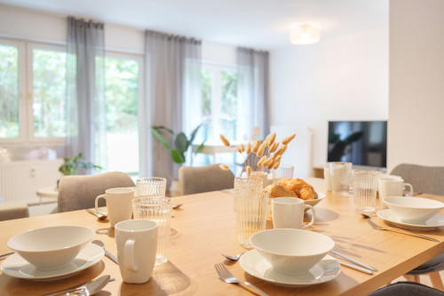 Benville Pirna | Parking lot - 2 bedrooms - Terrace