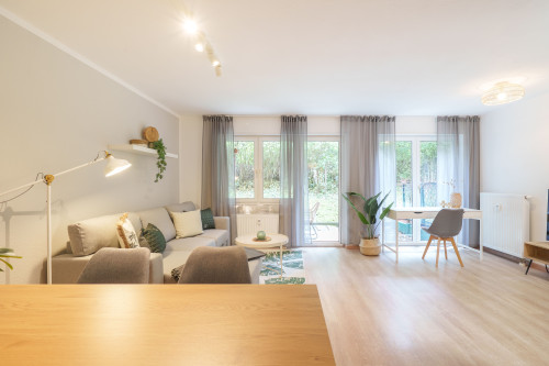 Benville Pirna | Parking lot - 2 bedrooms - Terrace