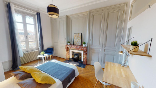 Brilliant double bedroom in St Michel - Mairie