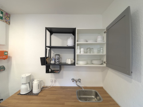 Bright 4 bed apartment in Herten, NRW, kitchen, parking, WLAN