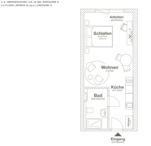 Modern Studio Apartment right at the Airport - Gallery - 4