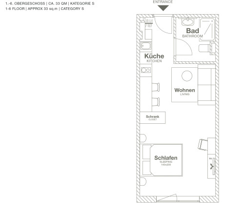 Modern Studio Apartment right at the Airport - Gallery - 3