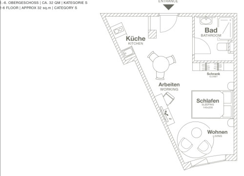 Modern Studio Apartment right at the Airport - Gallery - 2