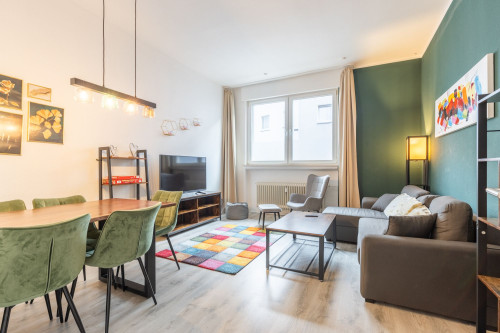 Bright & Spacious 2-Room Ground Floor Apartment | Fully Furnished