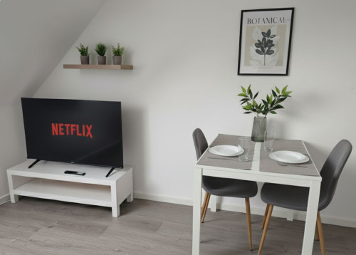 Business Apartment - Schreibtisch - Smart TV