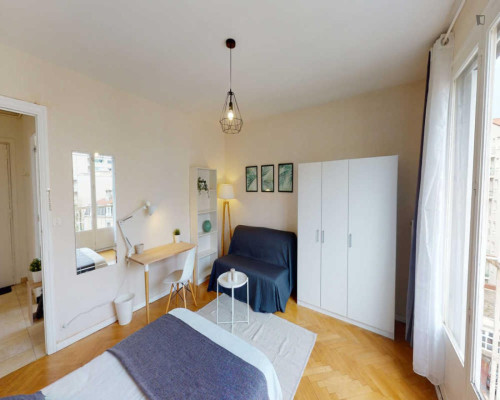 Pleasant double bedroom in the La Part-Dieu neighbourhood