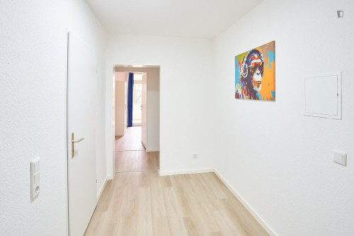 Amazing single bedroom with a balcony, in Wersten