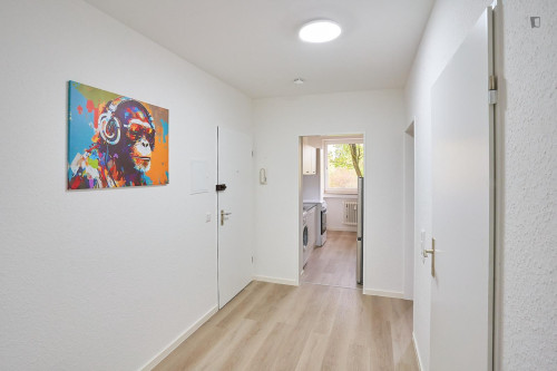Amazing single bedroom with a balcony, in Wersten