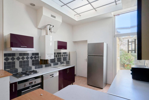 Logement en colocation pour 5 personnes de 100m²