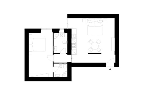 Grazioso bilocale vicino Villa Borghese