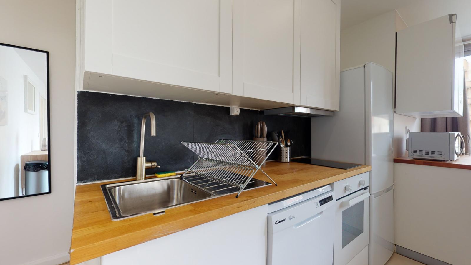 Single Room - Pleasant double bedroom near the Bois-Colombes train station - Gallery - 5