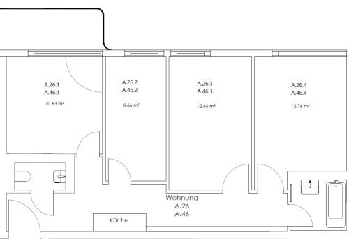 Zimmer in der Nazarethkirchstraße 51 (Aufgang A)