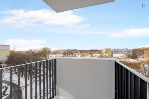 Unfurnished studio in Herzberge