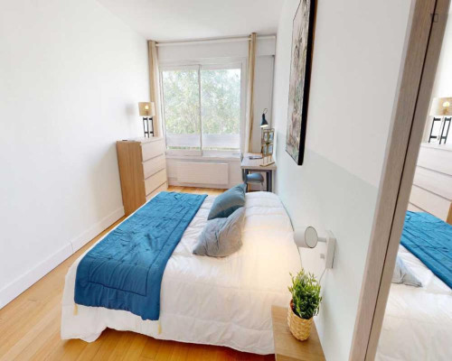Brilliant double bedroom in the Saint-Lambert district