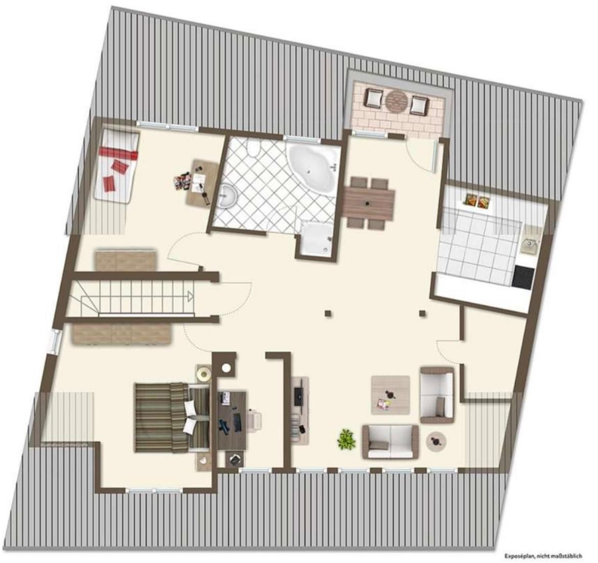  Charming Apartment With A Balcony In The Heart Of Hoffenheim  -  Charming apartment with a balcony in the heart of Hoffenheim  - Gallery -  12