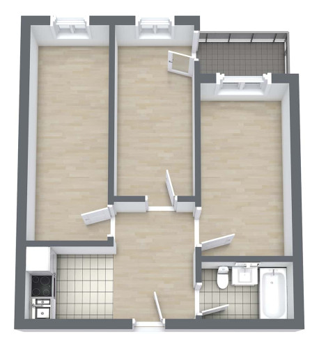 Zimmer in der Stromstraße