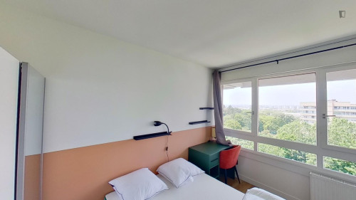 Excellent double bedroom near Université Paris Nanterre 