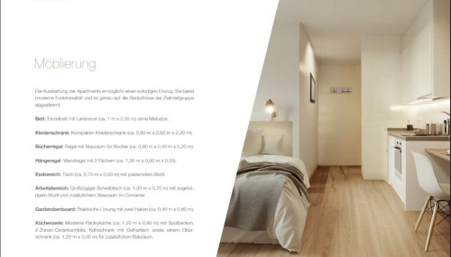 Modern New-Build Studio Apartment– Ideal for Students, Interns & Young Professionals | Erlangen-Süd