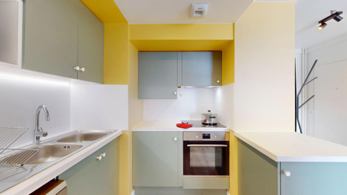 Bright double bedroom in Villejuif