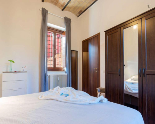 Cosy 1-bedroom apartment in Portuense