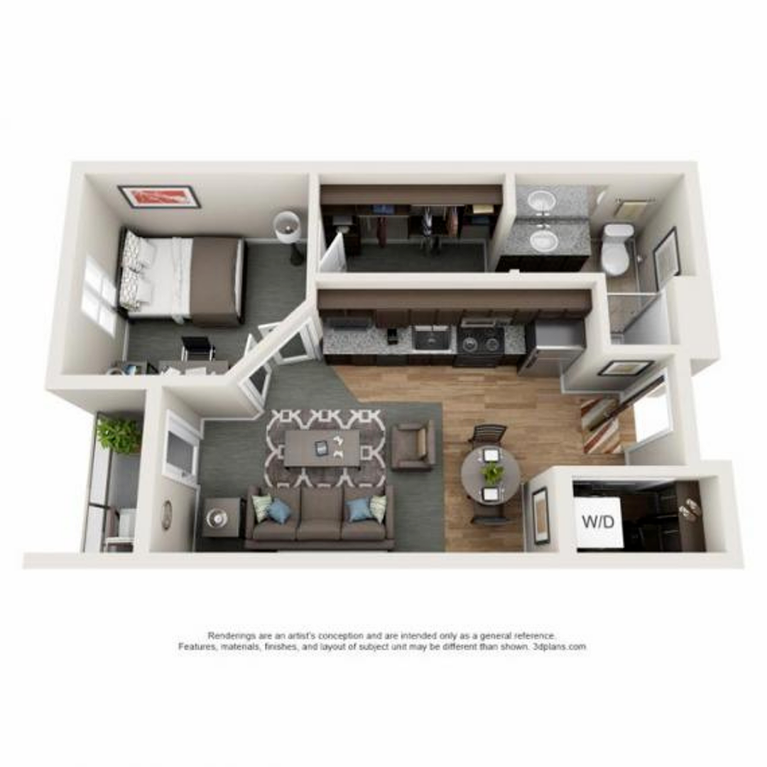  1BR  -  Latitude | Student Housing  - Gallery -  1