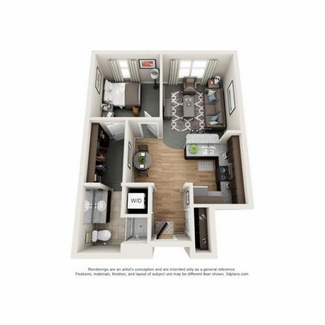  1BR - Master  -  Latitude | Student Housing  - Gallery -  1