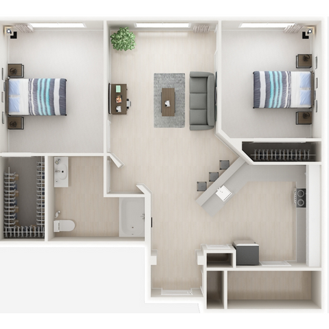  2A  -  The Edge | Student Housing  - Gallery -  1