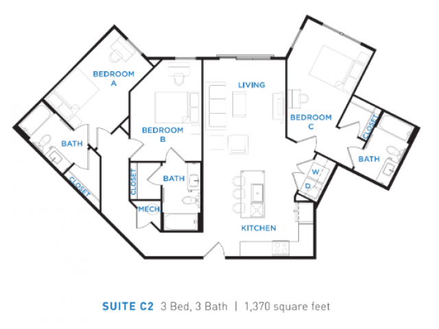  C2  -  Berkeley House | Student Housing  - Gallery -  3