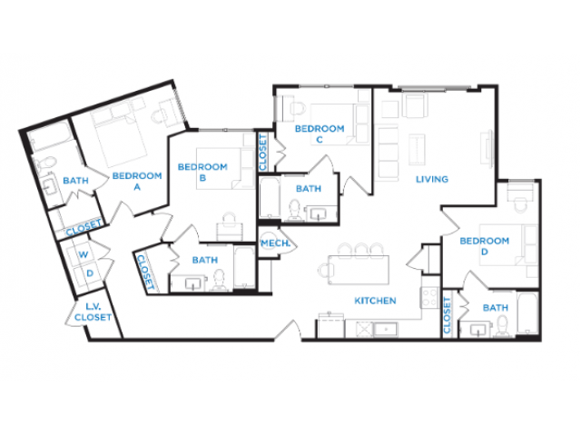  D4  -  Berkeley House | Student Housing  - Gallery -  2