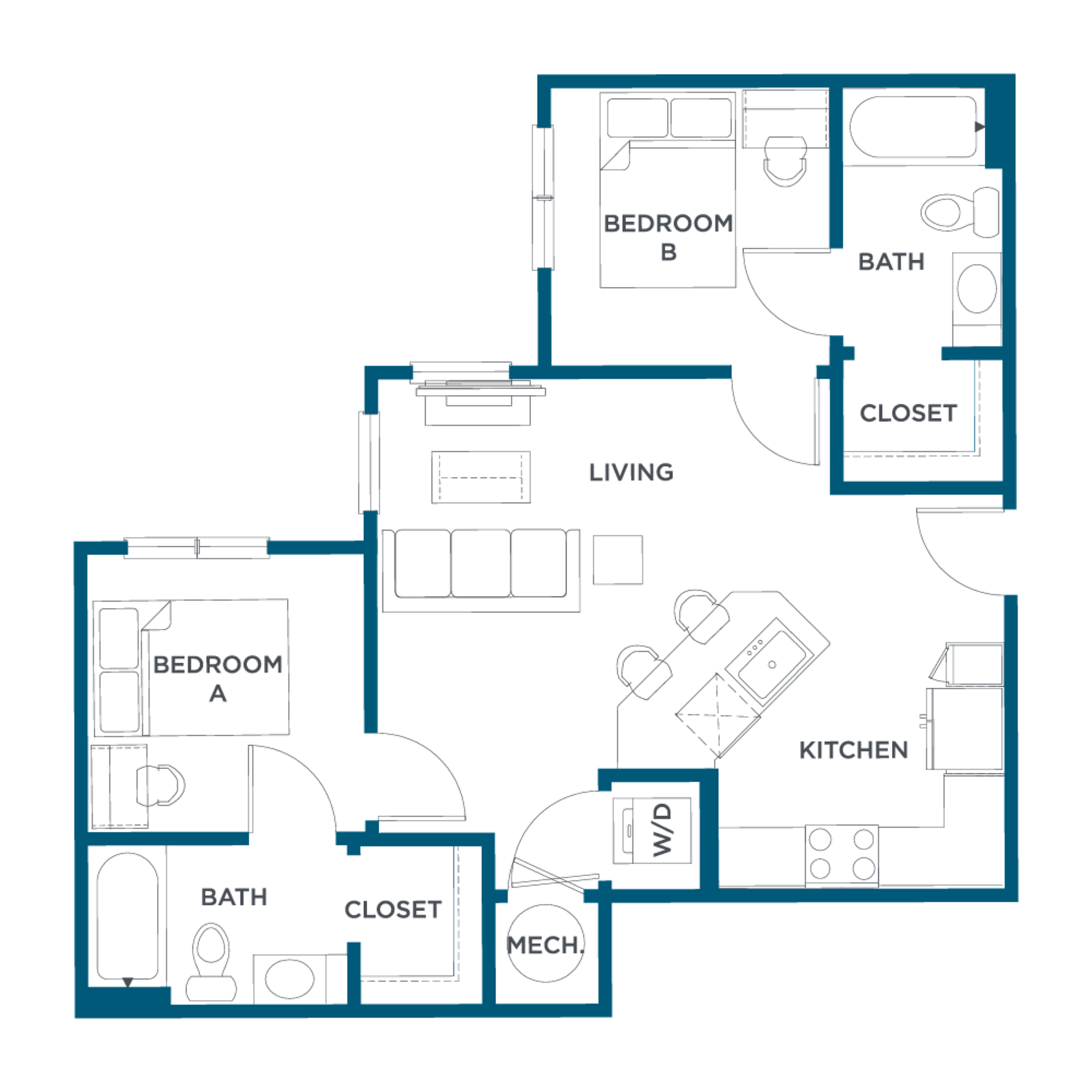  B2  -  The Hudson | Student Housing  - Gallery -  1