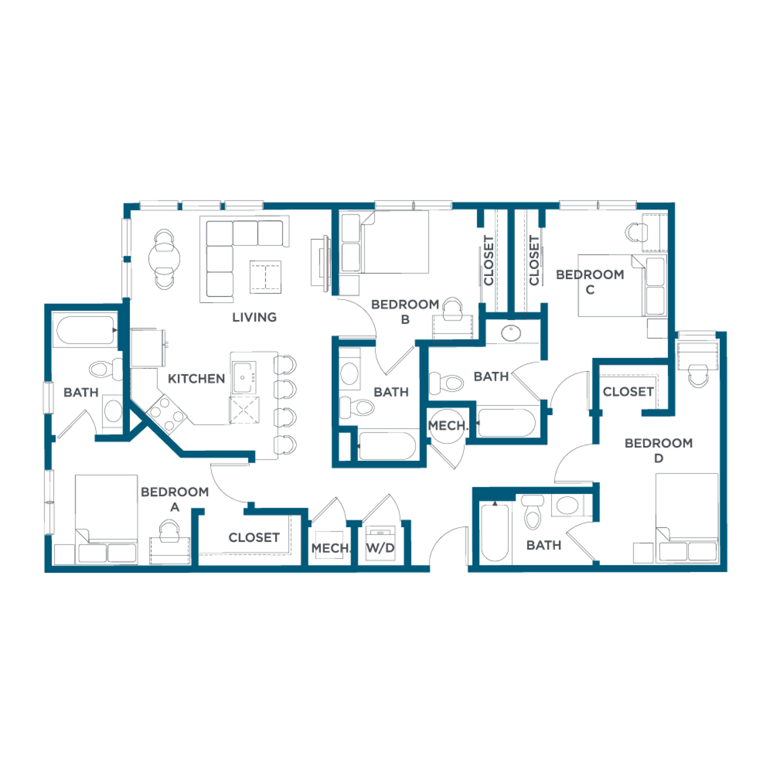  D1-1  -  The Hudson | Student Housing  - Gallery -  2