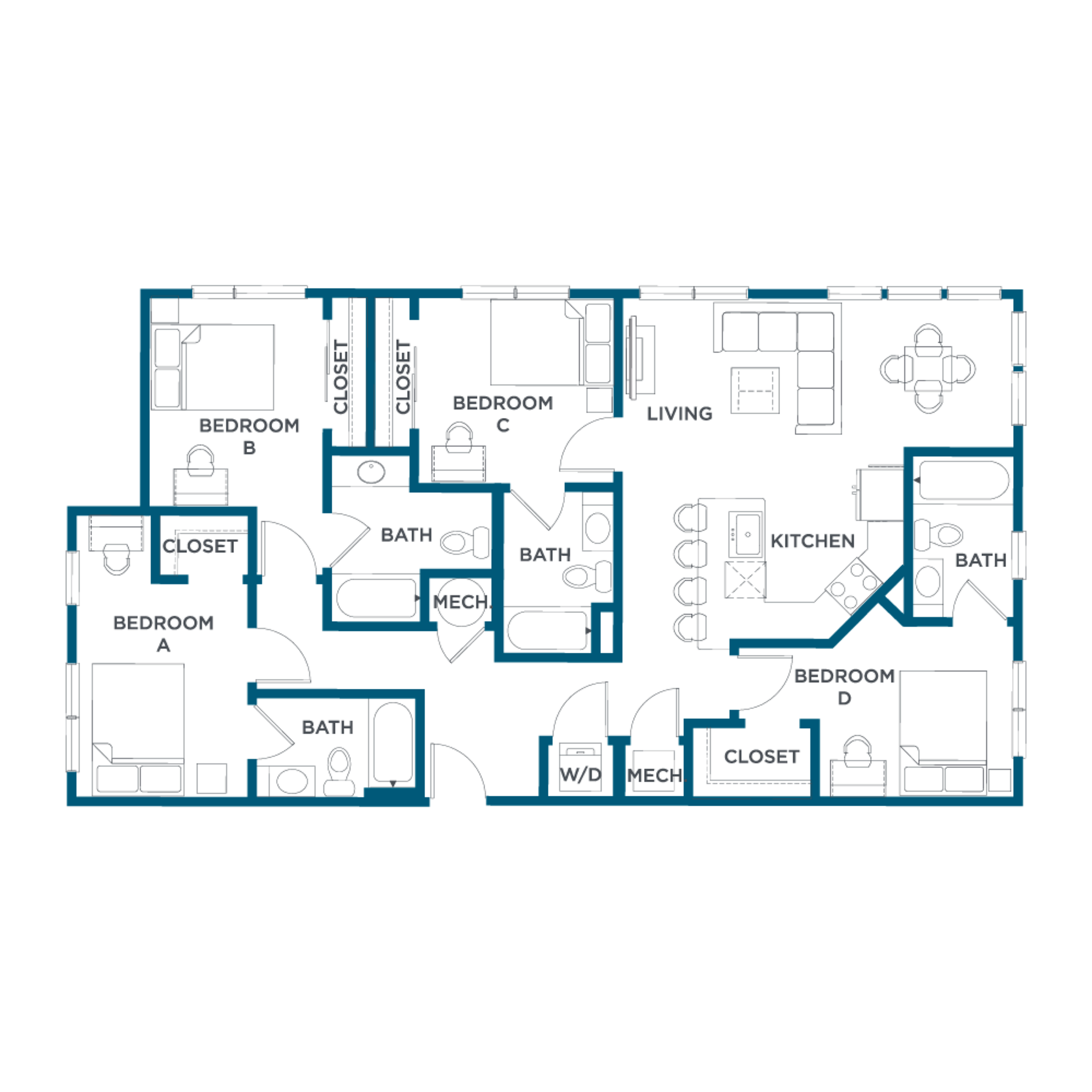  D1-4  -  The Hudson | Student Housing  - Gallery -  2