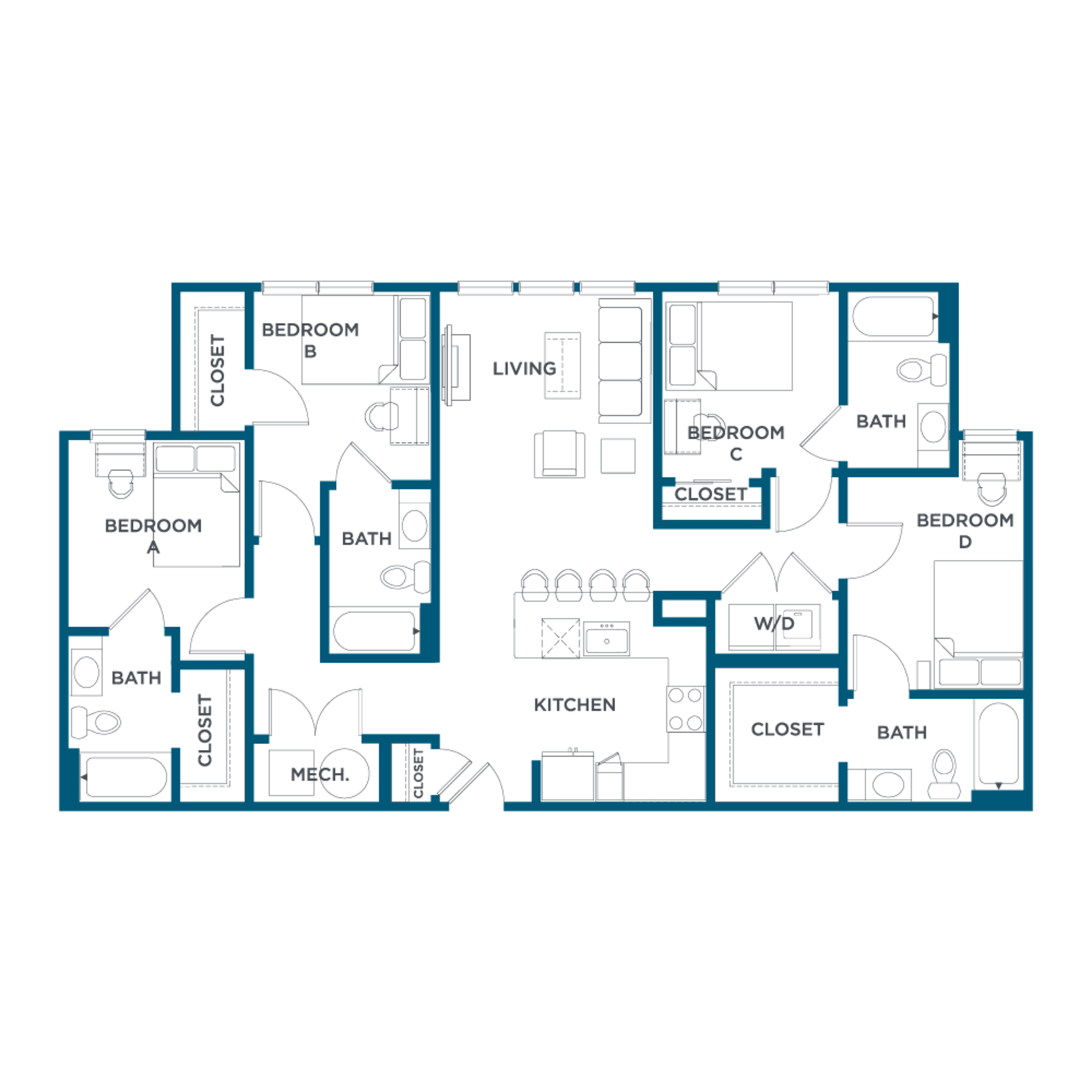  D2-1  -  The Hudson | Student Housing  - Gallery -  1