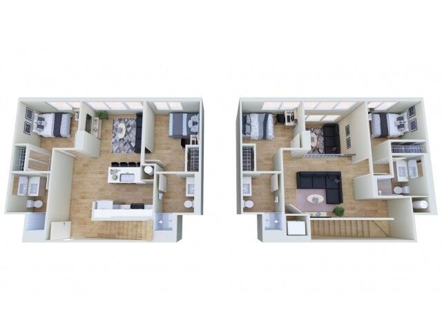  4x4 Aerial Duplex  -  The Connector  - Gallery -  1