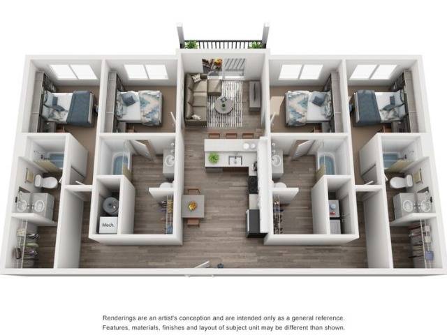  B2  -  The Locale Fayetteville | Student Housing  - Gallery -  1