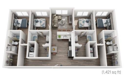  B3  -  The Locale Fayetteville | Student Housing  - Gallery -  1