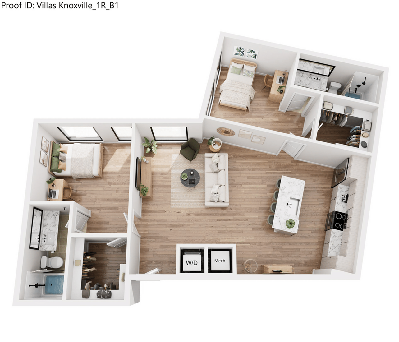  RS-B1  -  Villas Knoxville | Student Housing  - Gallery -  2
