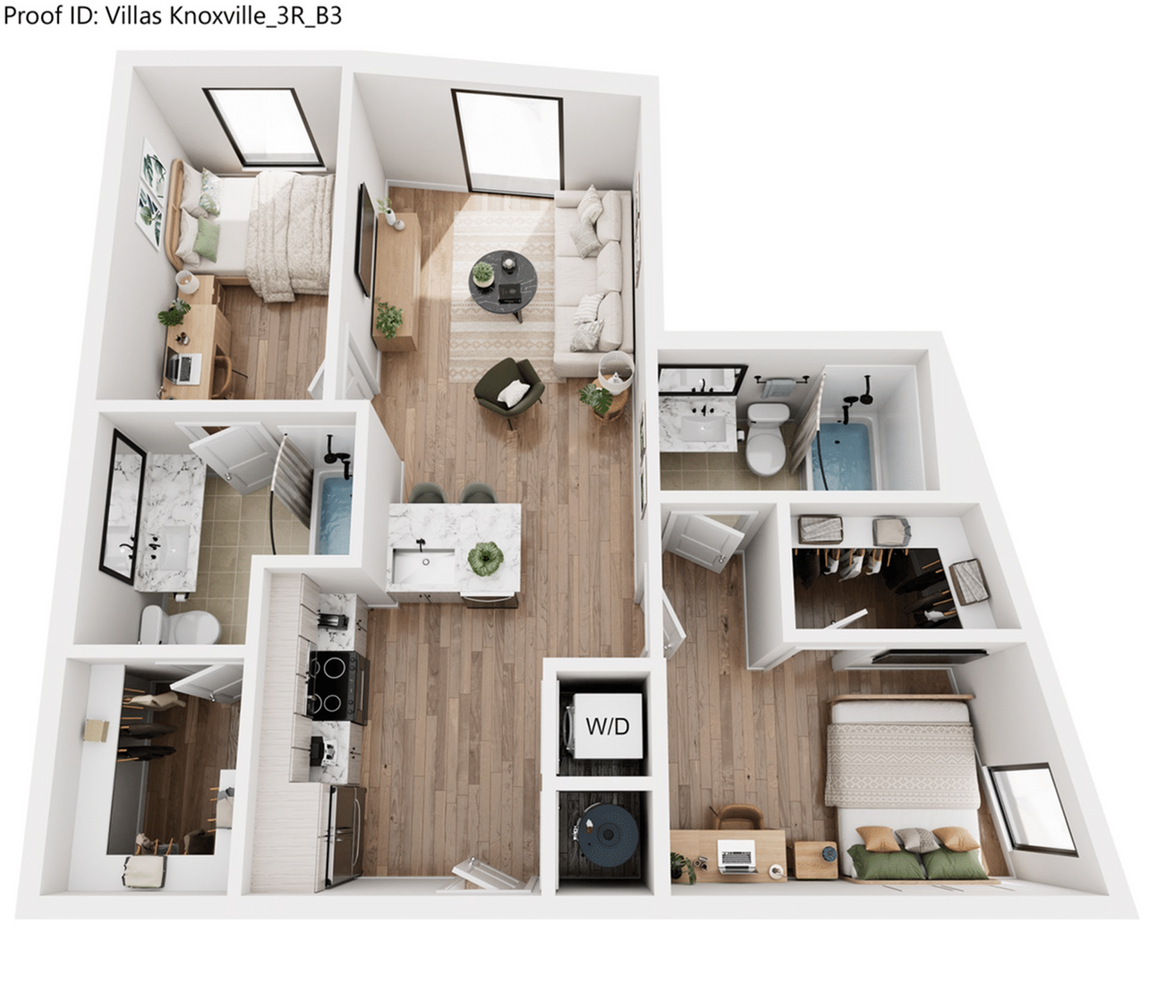  RS-B3  -  Villas Knoxville | Student Housing  - Gallery -  1