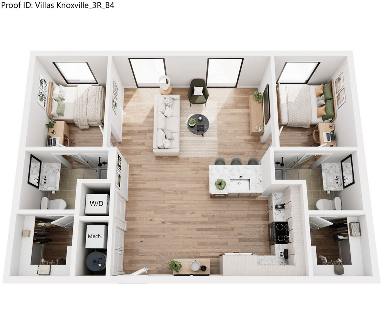  RS-B4  -  Villas Knoxville | Student Housing  - Gallery -  3