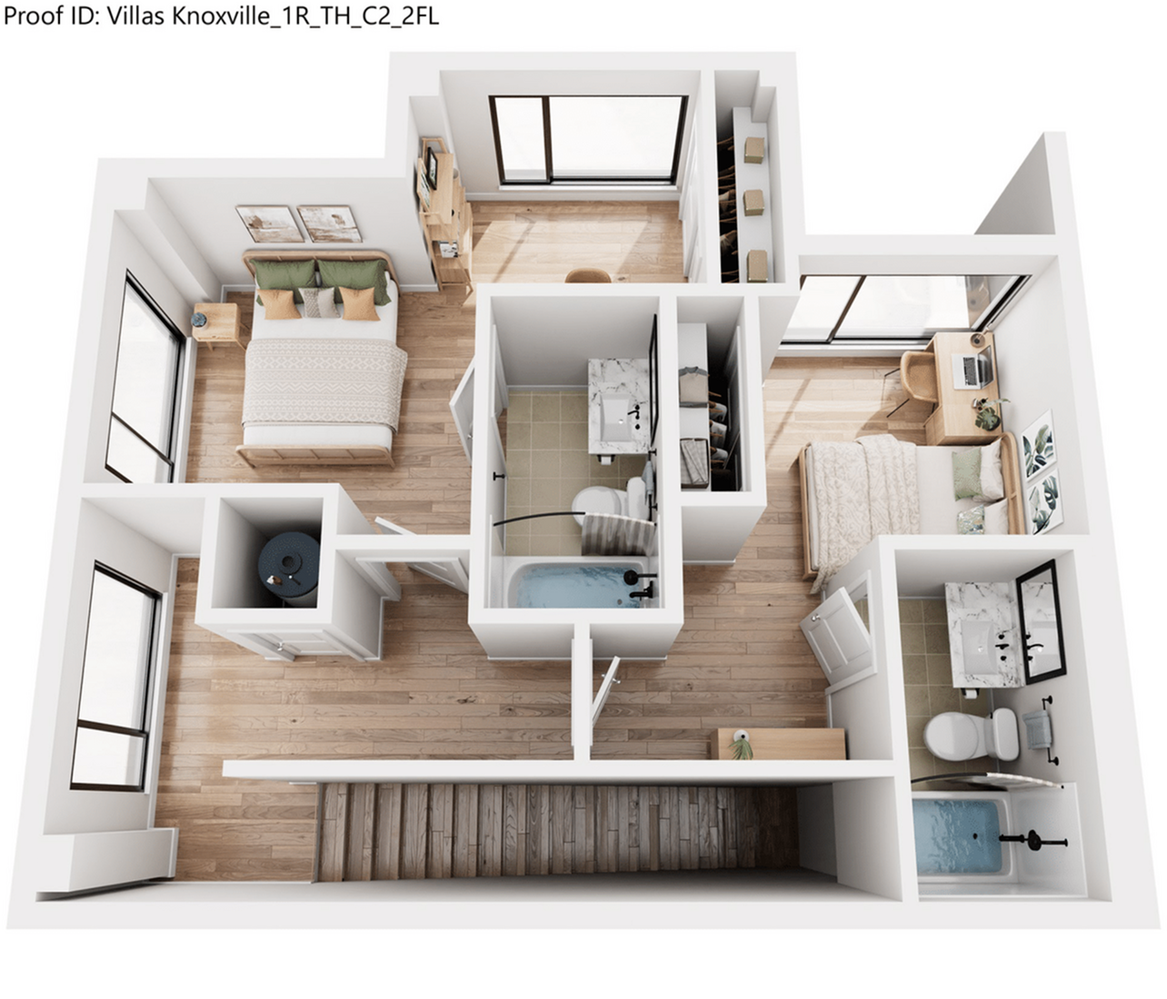  CS-TH-C2  -  Villas Knoxville | Student Housing  - Gallery -  1