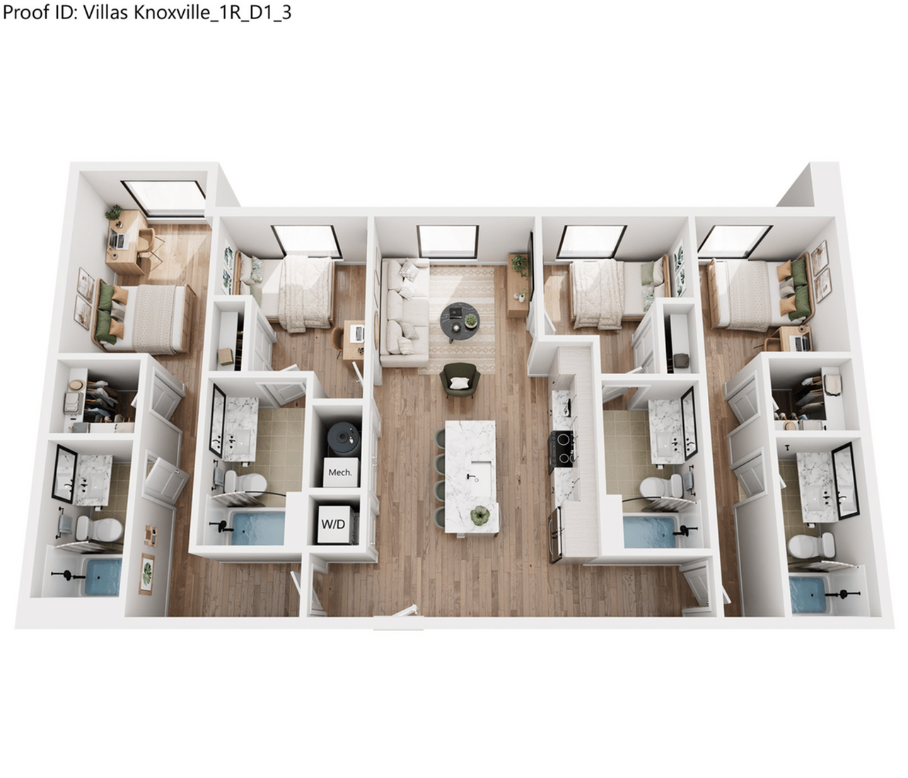  CS-D1.3  -  Villas Knoxville | Student Housing  - Gallery -  1